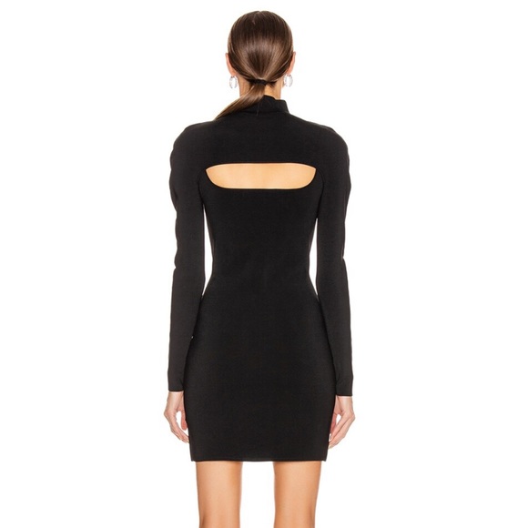 DION LEE “STIRRUP” MINI DRESS, SZ US/2 XS BLACK NWT! - Picture 13 of 16